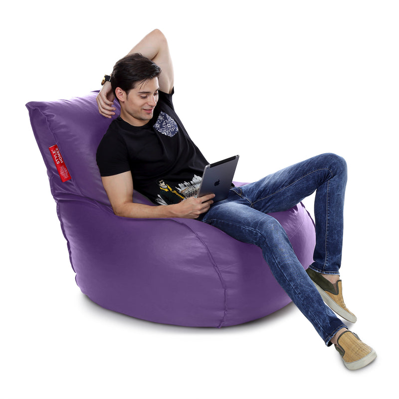 Style Homez Mambo XXL Bean Bag Purple Color Cover Only