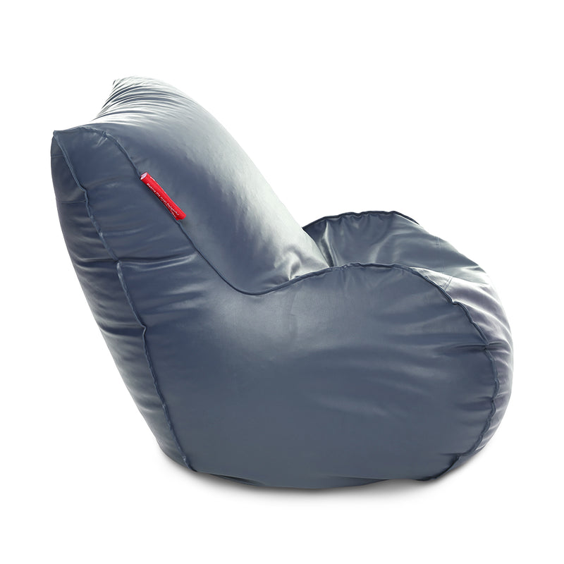 Style Homez Mambo Lounger XXXL Bean Bag Grey Color Filled with Beans