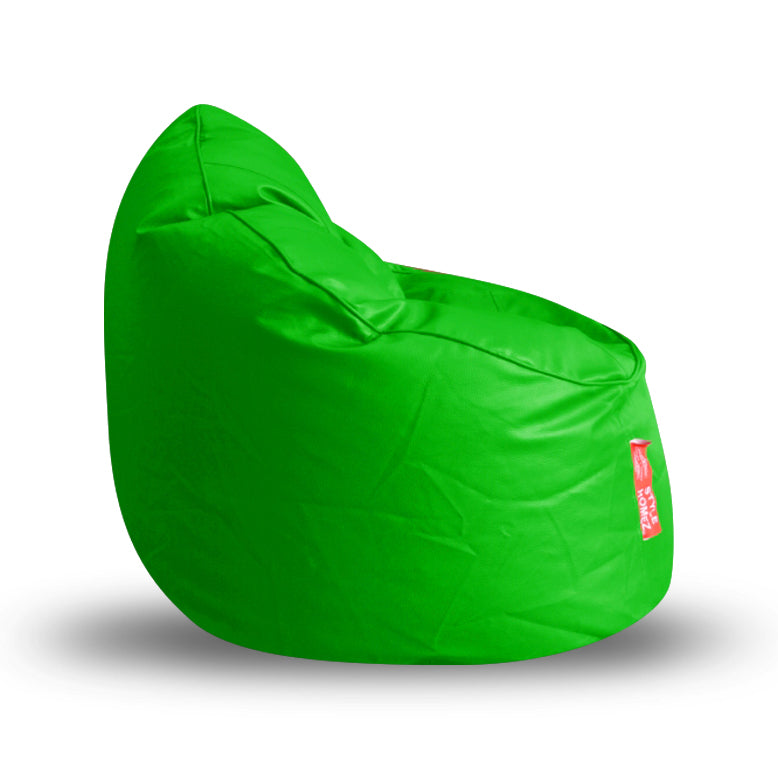 Style Homez Premium Leatherette Mooda Rocker Lounger Bean Bag XXXL Size Green Color Cover Only