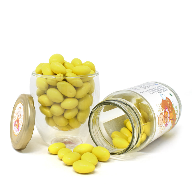 Spicy Monk Dipped Almonds - Badam Pineapple 0.25 kg (250 gms)