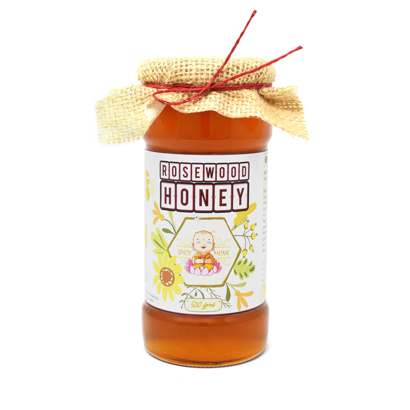 Spicy Monk 100% Pure & Natural Rosewood Honey 500 gm