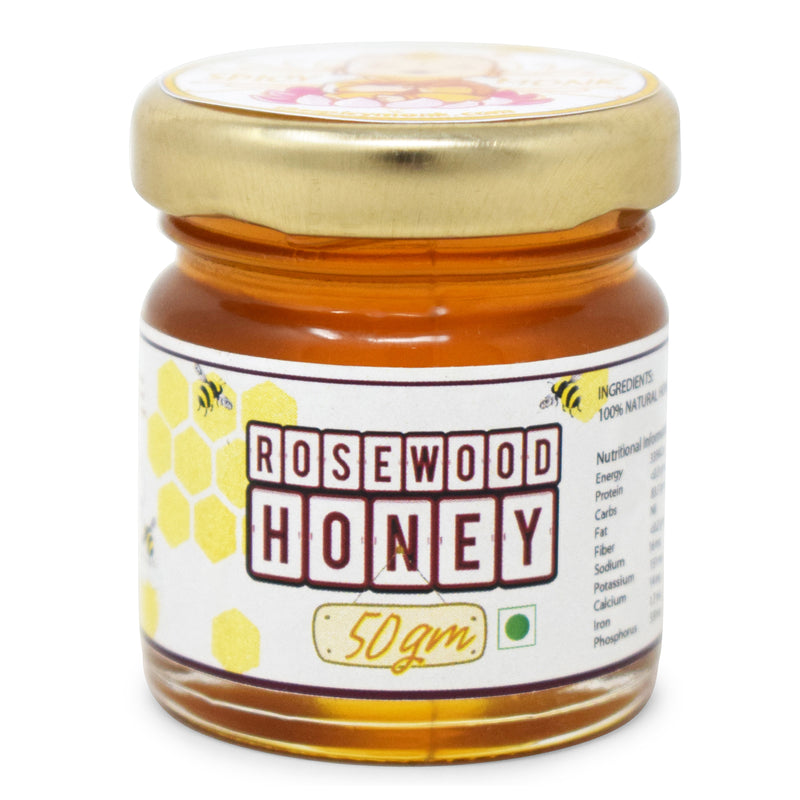 Spicy Monk 100% Pure & Natural Rosewood Honey 50 gm