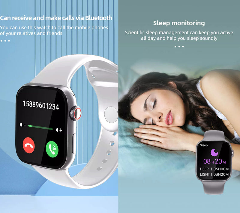 TXOR WAVE PRO, i7 MAX Smart Watch with Bluetooth Calling, Heart Rate Sensor & 1.8" Screen