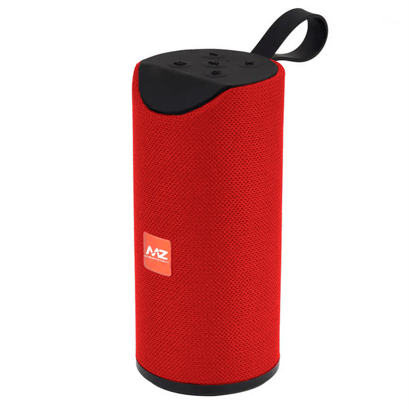 TXOR STAN, 10W IPX5 Bluetooth Speaker with TWS, Dynamic Powerful Bass and 1200 mAh Battery, USB and Memory Card Slot, Red Color