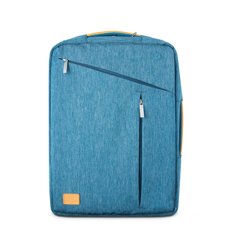 WiWU® Gent Transform 15.6" Waterproof Laptop Backpack cum Messenger Bag,  Blue