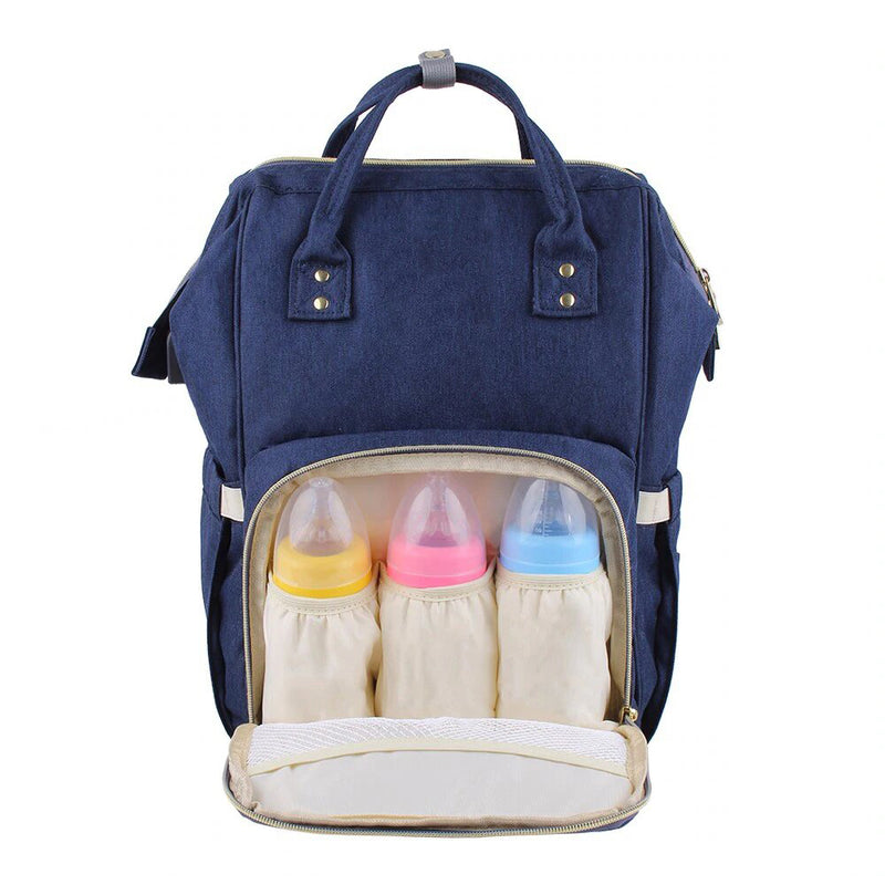 Style Homez AIMAMA Baby Diaper Changing Mothe Bag, 25 Litre Storage Space and Easy Travel with Baby, Noise Blue