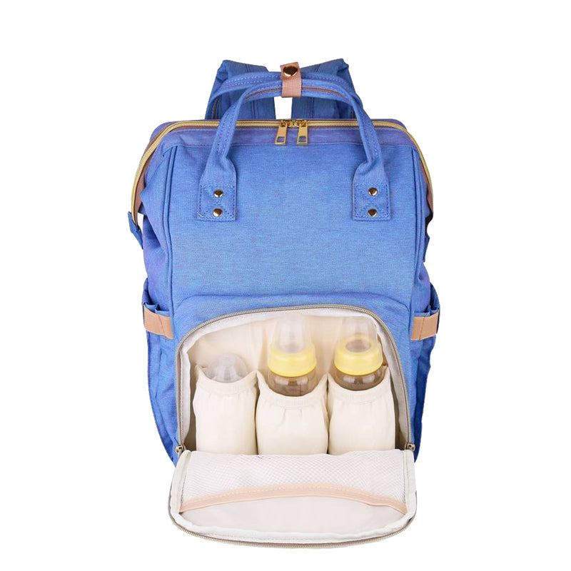 Style Homez AIMAMA Baby Diaper Changing Mothe Bag, 25 Litre Storage Space and Easy Travel with Baby, Azure Blue
