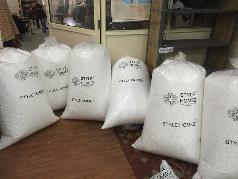 Style Homez 3 kg Premium Refill for Bean Bags (Polystyrene)