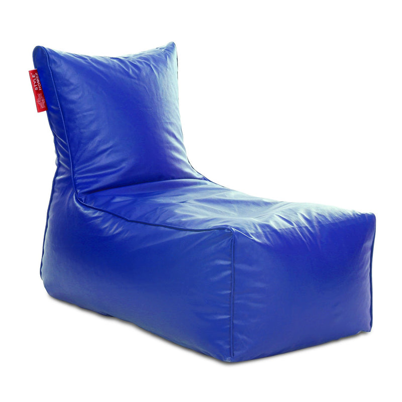 Style Homez Alexa Luxury Lounge XXXL Bean Bag Royal Blue Color Filled with Beans
