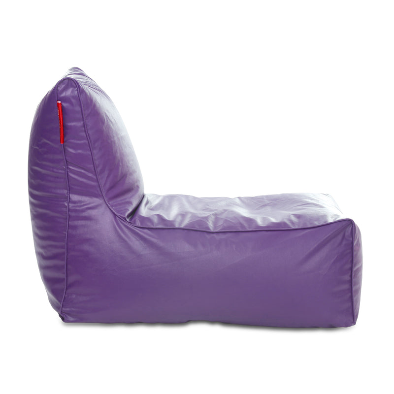 Style Homez Alexa Luxury Lounge XXXL Bean Bag Purple Color Filled with Beans