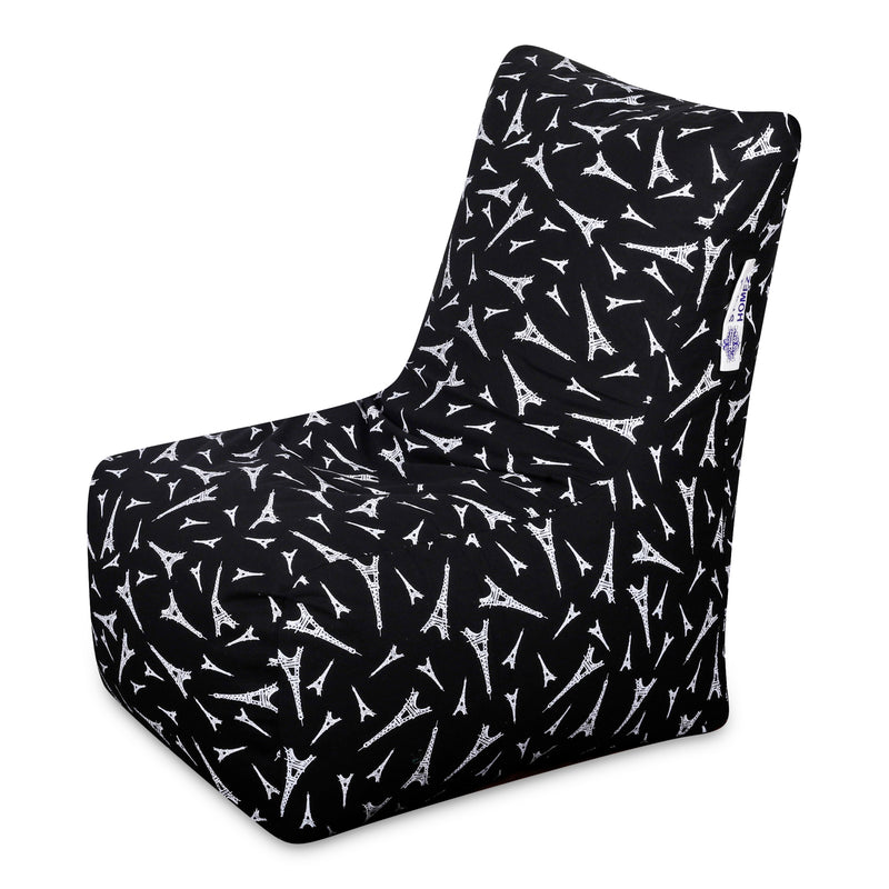 Style Homez Chair Cotton Canvas Abstract Printed Bean Bag XXL Size With Fillers