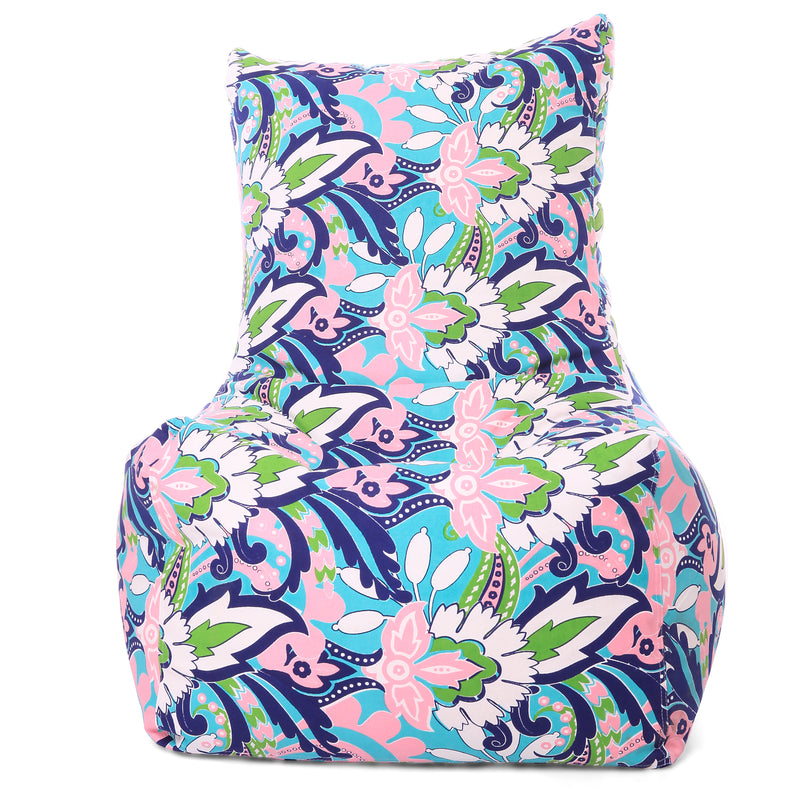 Style Homez Chair Classic Cotton Canvas Floral Printed Bean Bag XXXL Size Cover Only