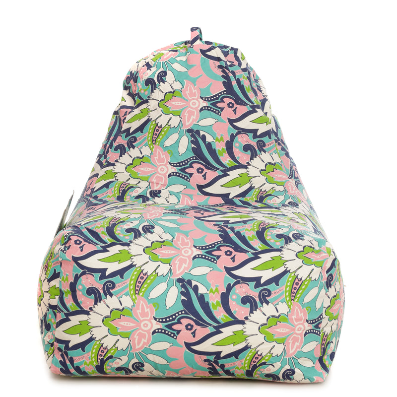 Style Homez Hackey Cotton Canvas Floral Printed Bean Bag XXL Size With Fillers