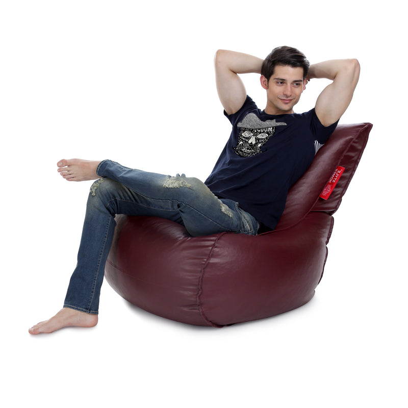 Style Homez Mambo XL Bean Bag Maroon Color Cover Only