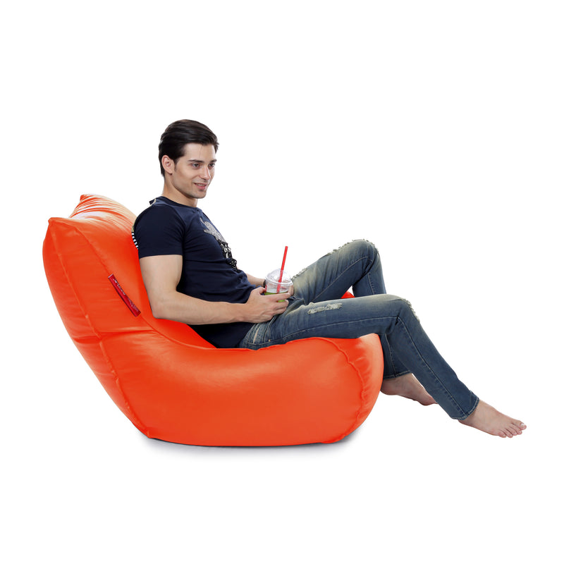 Style Homez Mambo XL Bean Bag Orange Color Cover Only
