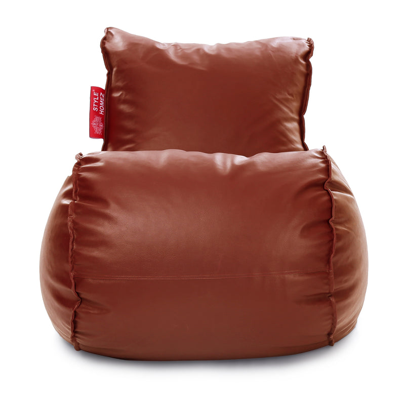 Style Homez Mambo XL Bean Bag Tan Color Filled with Beans