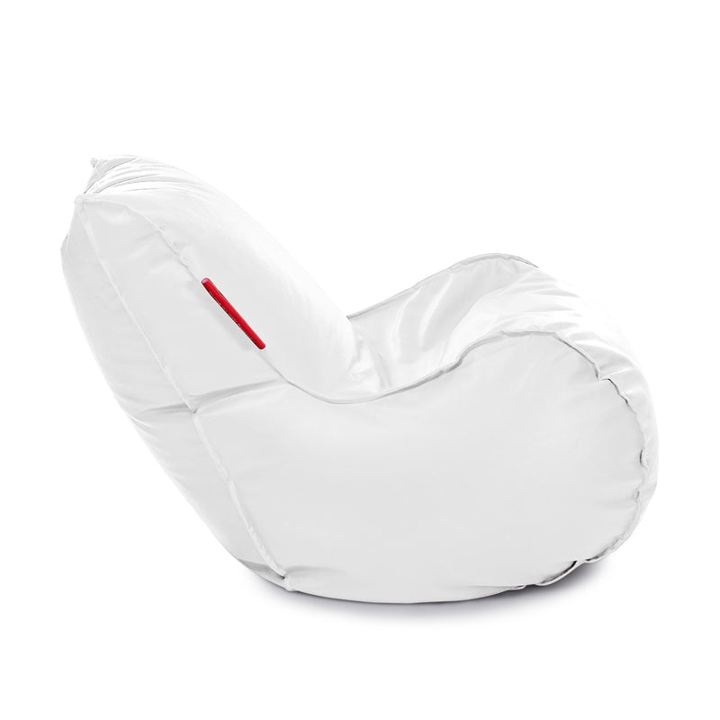 Style Homez Mambo XL Bean Bag White Color Filled with Beans