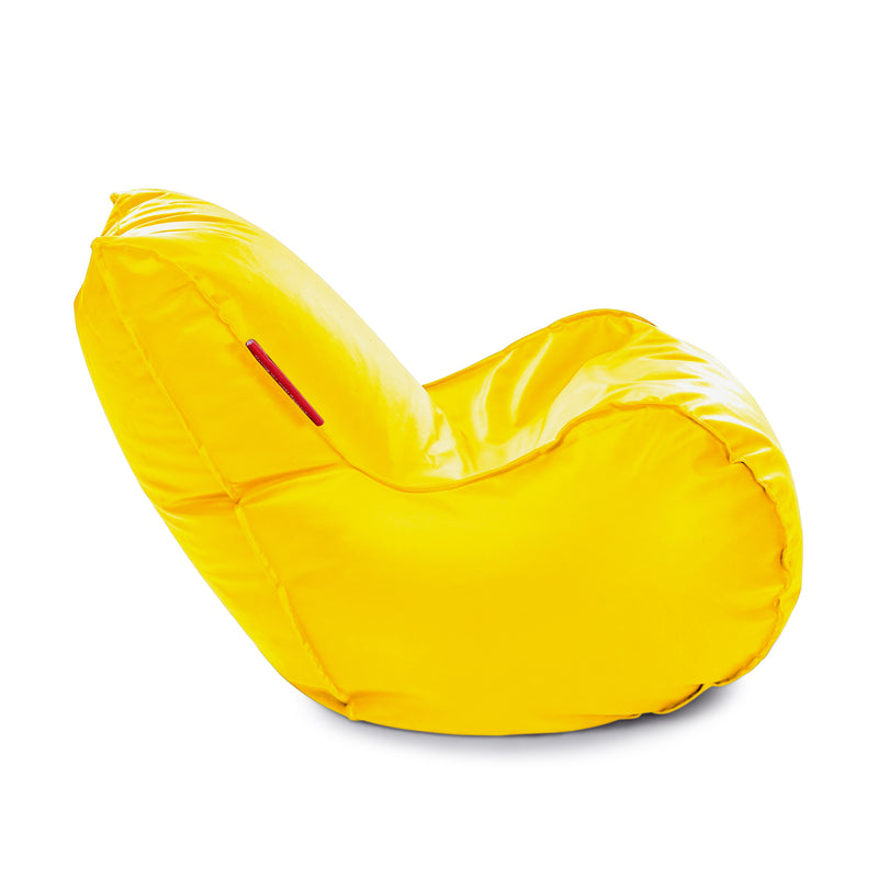 Style Homez Mambo XL Bean Bag Yellow Color Filled with Beans