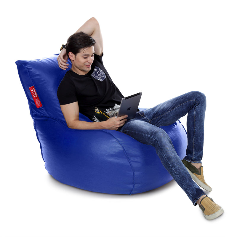 Style Homez Mambo XXL Bean Bag Blue Color Cover Only