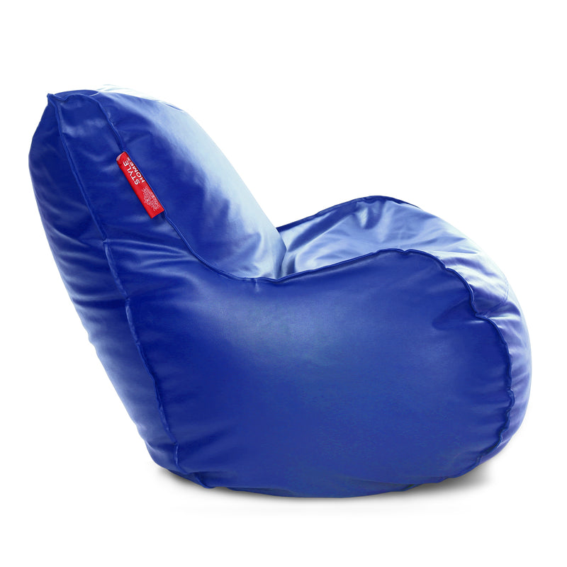 Style Homez Mambo XXL Bean Bag Blue Color Filled with Beans