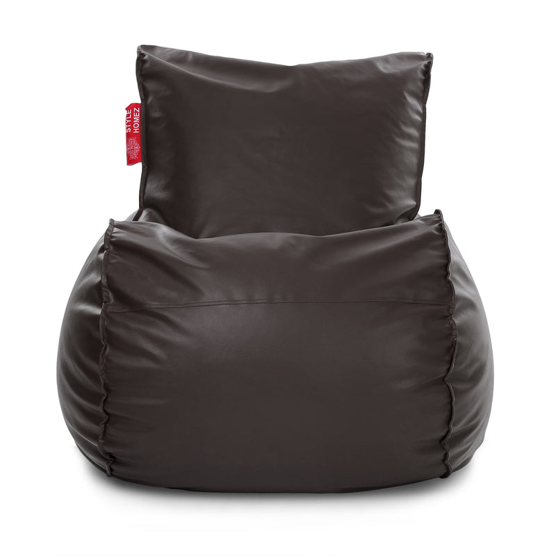Style Homez Mambo XXL Bean Bag Chocolate Brown Color Filled with Beans
