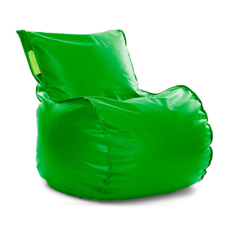 Style Homez Mambo XXL Bean Bag Green Color Filled with Beans