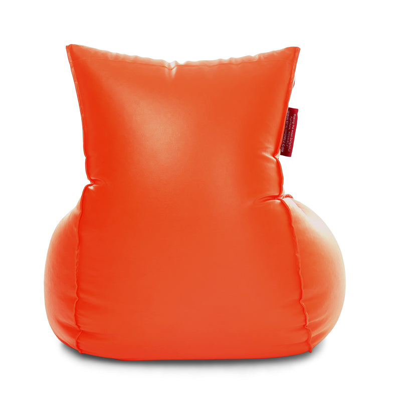 Style Homez Mambo XXL Bean Bag Orange Color Filled with Beans