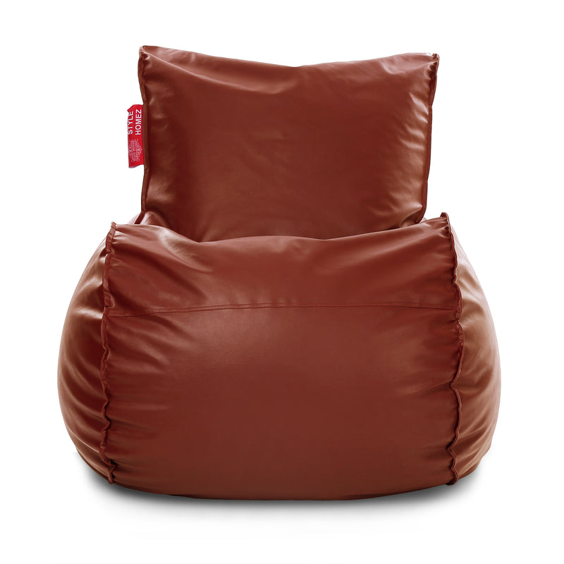 Style Homez Mambo XXL Bean Bag Tan Color Filled with Beans
