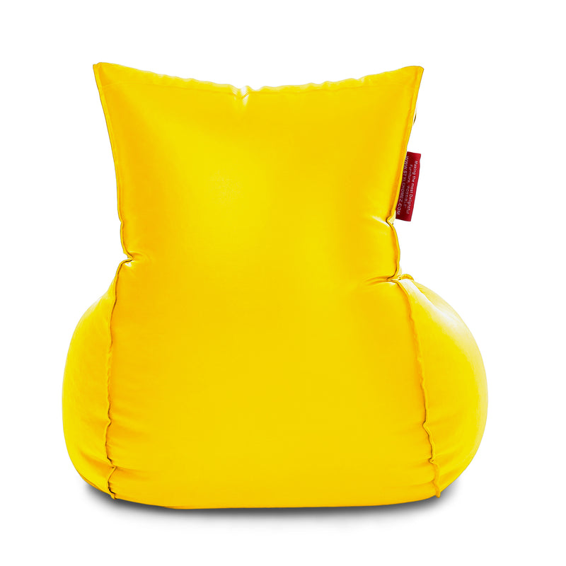 Style Homez Mambo XXL Bean Bag Yellow Color Filled with Beans