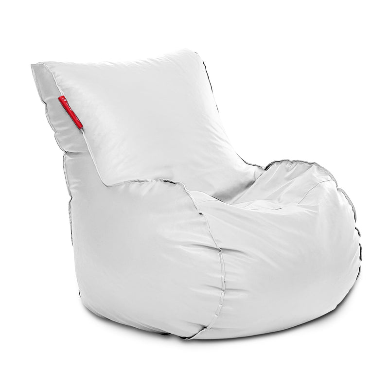 Style Homez Mambo Lounger XXXL Bean Bag White Color Cover Only