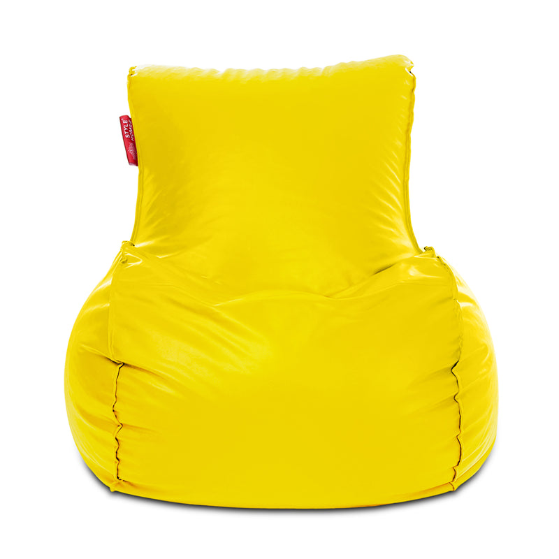 Style Homez Mambo Lounger XXXL Bean Bag Yellow Color Cover Only