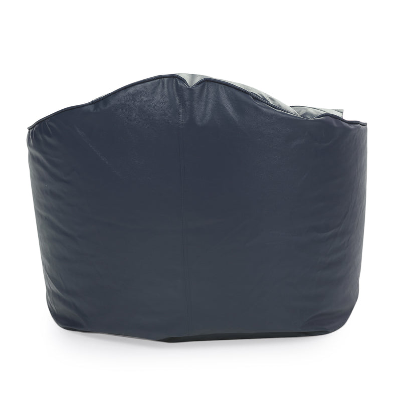 Style Homez Premium Leatherette Mooda Rocker Lounger Bean Bag XXL Size Grey Color Cover Only