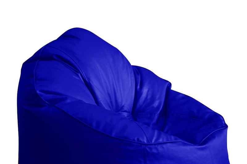 Style Homez Mooda Rocker Lounger Bean Bag XXXL Size Royal Blue Color Filled with Beans Fillers
