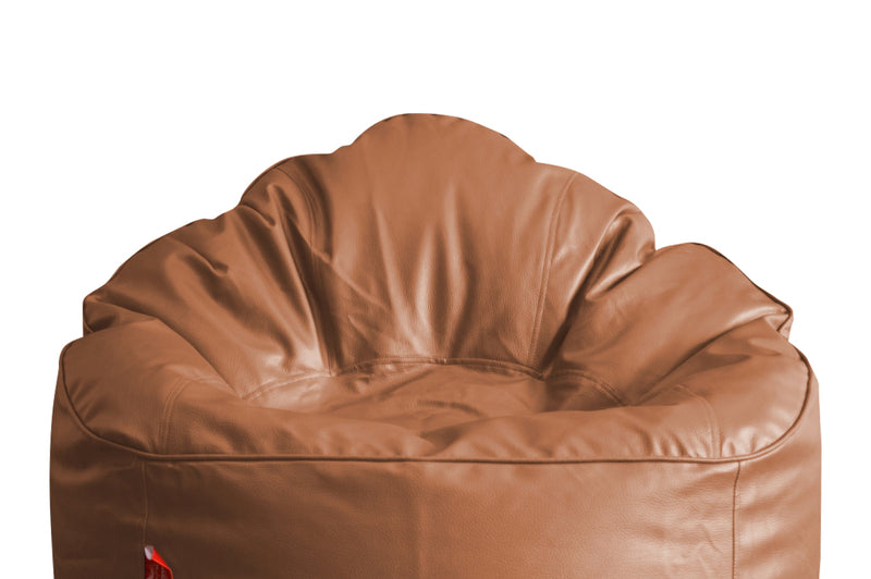 Style Homez Mooda Rocker Lounger Bean Bag XXXL Size Tan Color Filled with Beans Fillers