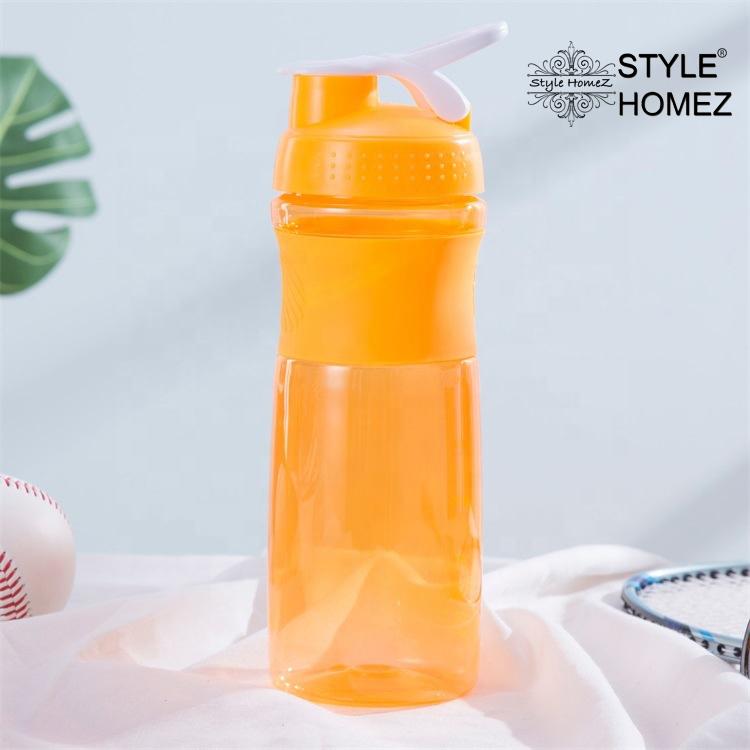 Style Homez RHYNO Gym Sipper Protein Shaker Water Bottle BPA Free Orange Color 760 ml