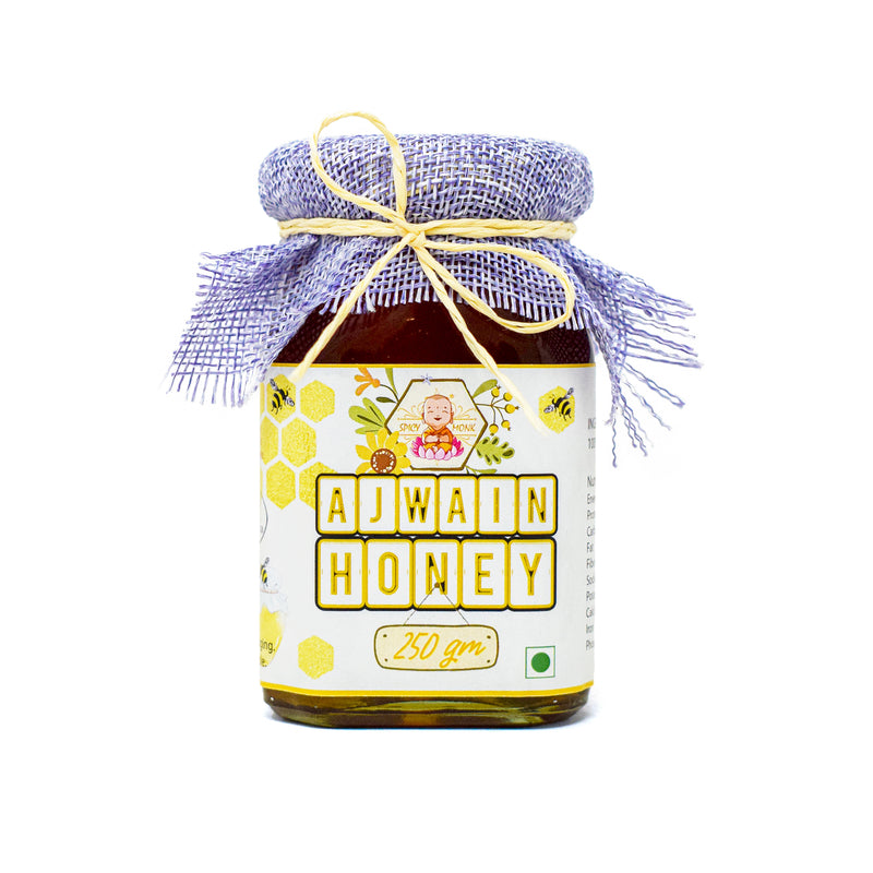 Spicy Monk 100% Pure & Natural Ajwain Honey 250 gm