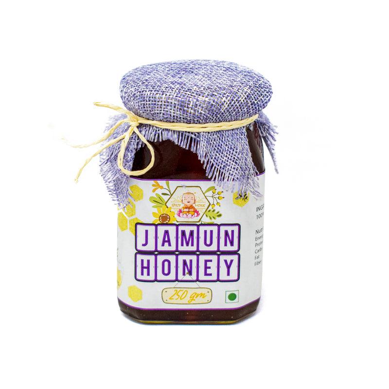 Spicy Monk 100% Pure & Natural Jamun Honey 250 gm