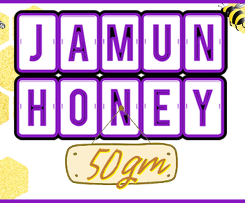 Spicy Monk 100% Pure & Natural Jamun Honey 50 gm