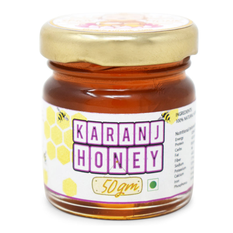 Spicy Monk 100% Pure & Natural Karanj Honey 50 gm