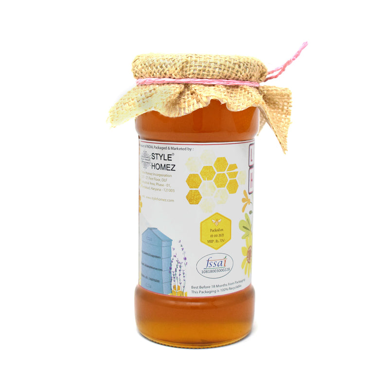 Spicy Monk 100% Pure & Natural Litchi Honey 500 gm