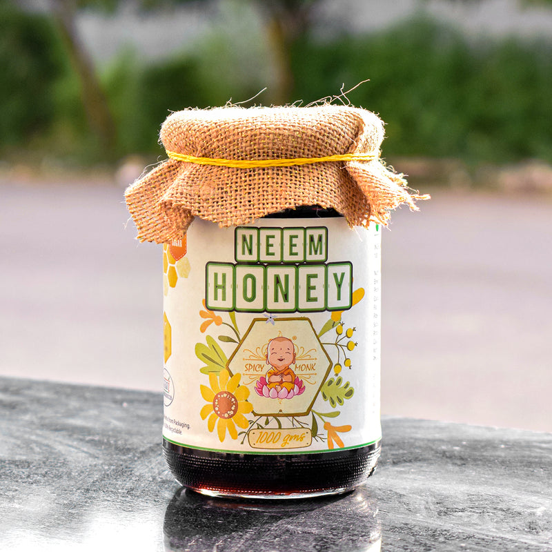 Spicy Monk 100% Pure & Natural Neem Honey 1000 gm