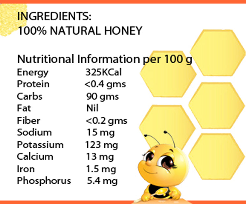 Spicy Monk 100% Pure & Natural Saffron Honey 50 gm